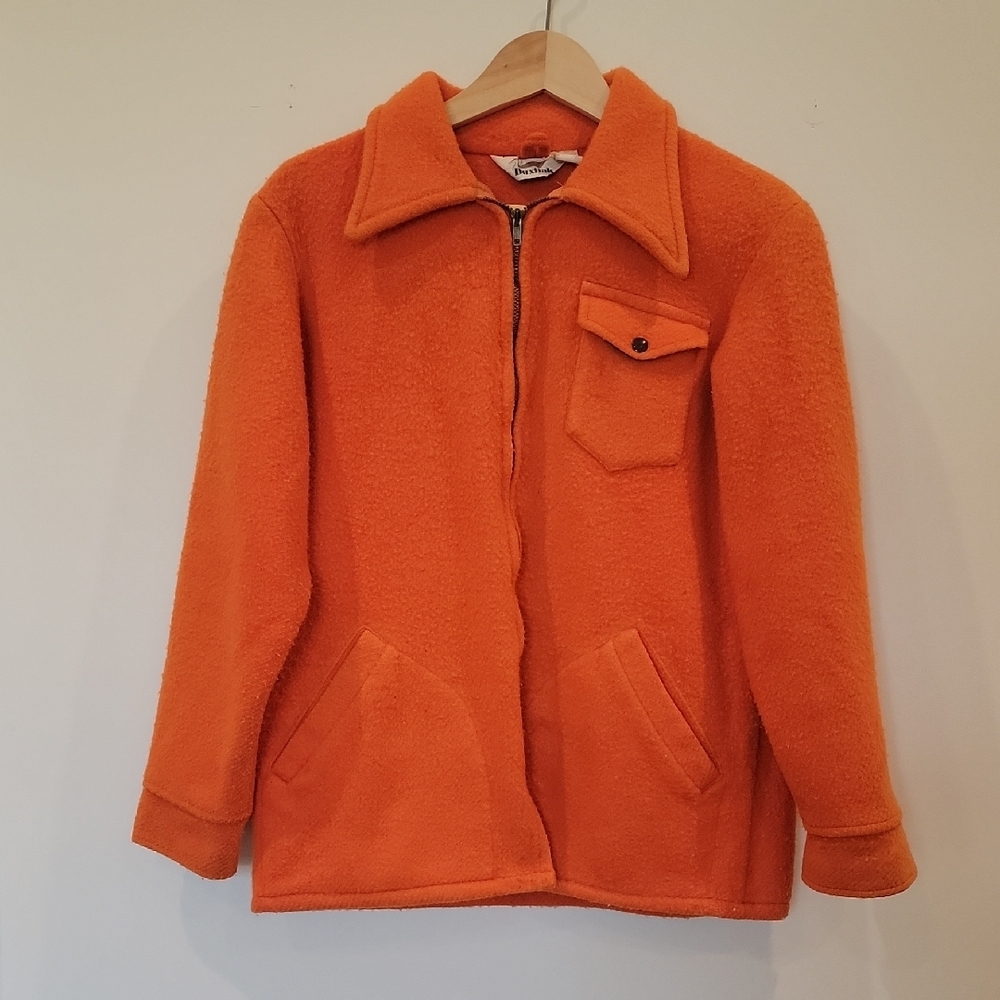 Duxbak Orange Fleece Jacket